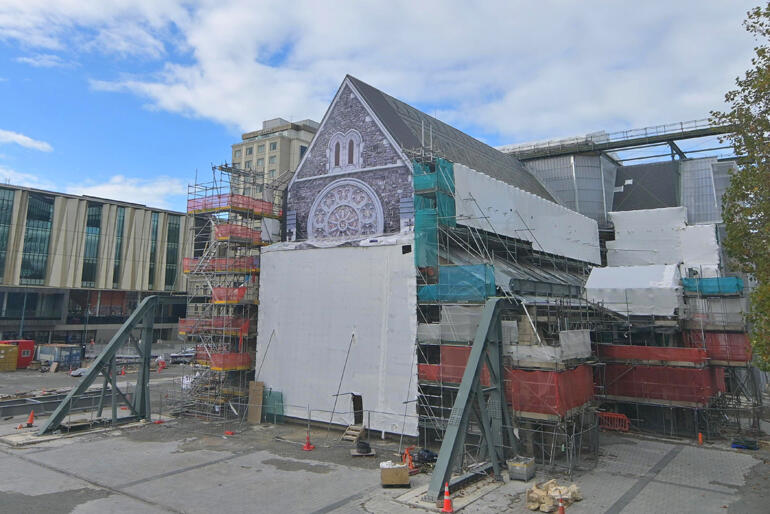Christ Church Cathedral at the heart of Christchurch city will remain a construction site as the Government chooses not to contribute further funding.