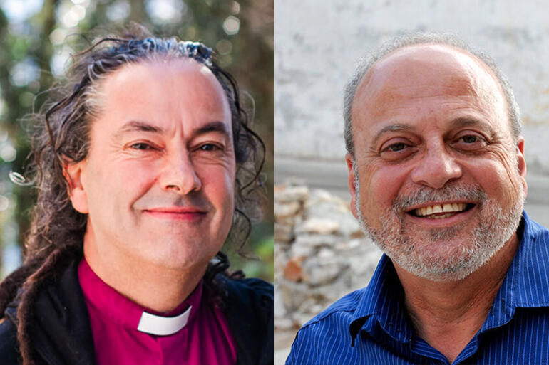 Archbishop Justin Duckworth has opened a public conversation with Palestinian Christian reconciliation expert, Dr Salim Munayer.