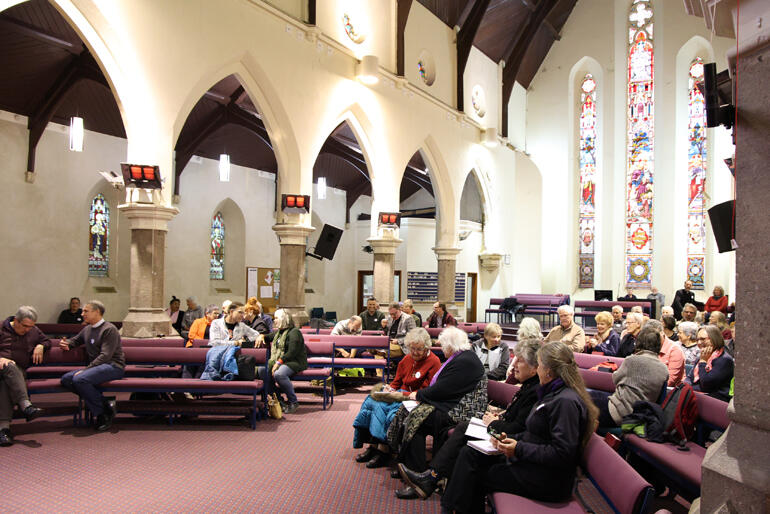 Discussions each 30 mins helped shape Rev Dr Sam Wells' day on 'Being With' at St Matthew's Anglican Church, Dunedin. Discussions each 30 mins helped shape Rev Dr Sam Wells' day on 'Being With' at St Matthew's Anglican Church, Dunedin.