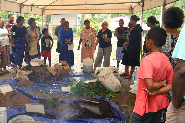 Gardening workshop leader Flolyn Simpson outlines the science behind composting and soil sterilisation.