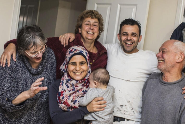 Former refugees and sponsors have new support to help settle families in their new home. Photo: HOST Aotearoa New Zealand.