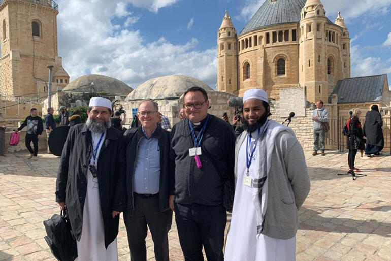 Rev Ivica Gregurec joins Jewish and Muslim scholars on a St George's College Abrahamic faiths pilgrimage of dialogue. Rev Ivica Gregurec joins Jewish and Muslim scholars on a St George's College Abrahamic faiths pilgrimage of dialogue.